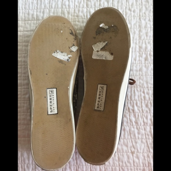 Sperry animal print docksiders w/sequins - Picture 6 of 8